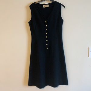 1960’s Vintage Kimberly Black Mini Dress